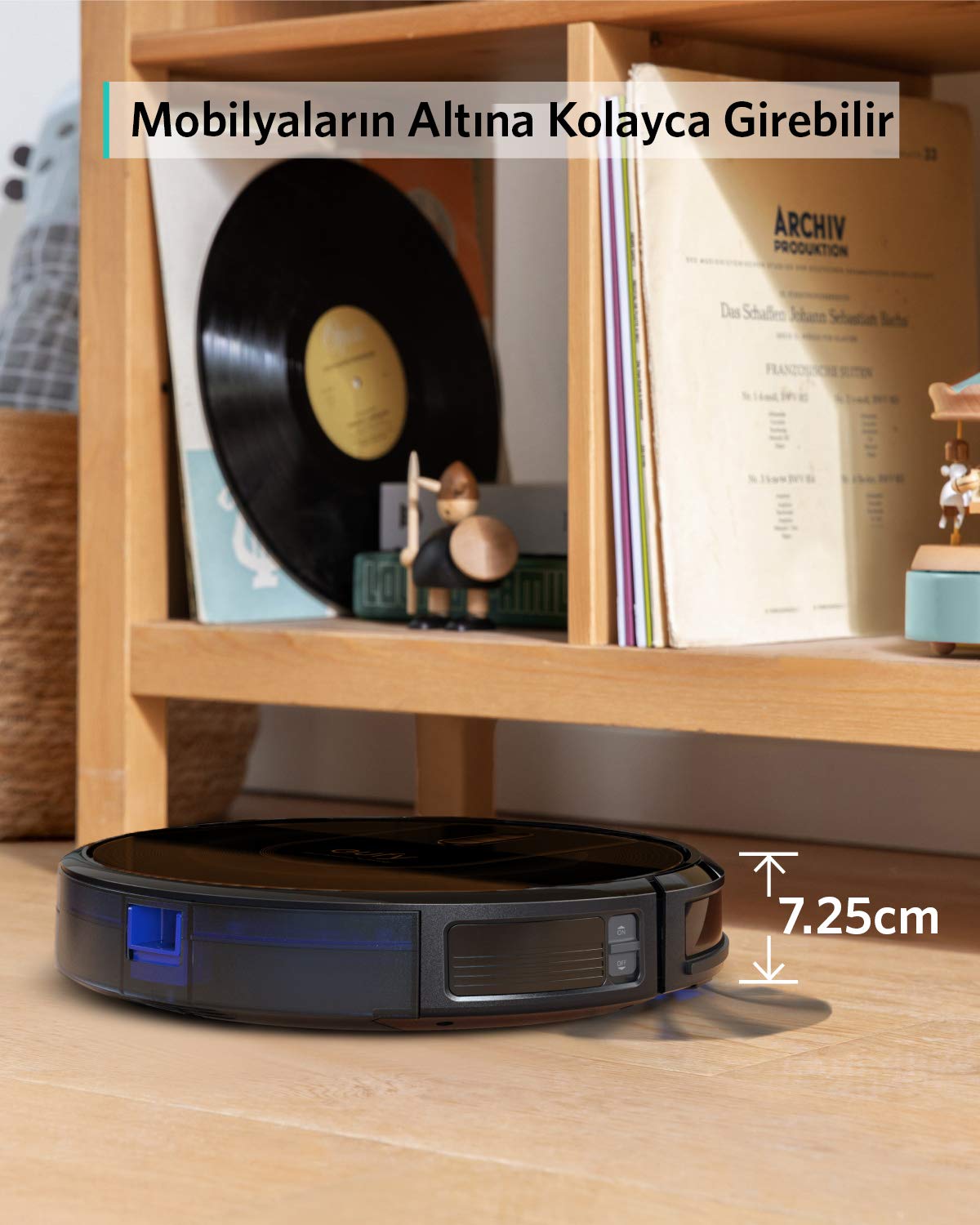 Anker Eufy RoboVac G30 Hybrid Mop Robot Süpürge-T2 : Amazon.com.tr
